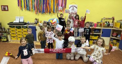 Zimní olympiáda u nás v mateřské škole